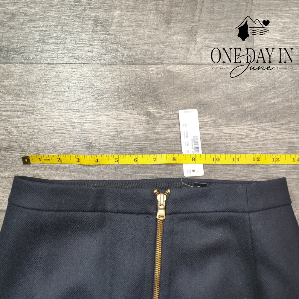 J.Crew Petite Wool Pencil Skirt Size 2P - Picture 3 of 5
